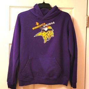 EUC - Youth Minnesota Vikings Hoodie.